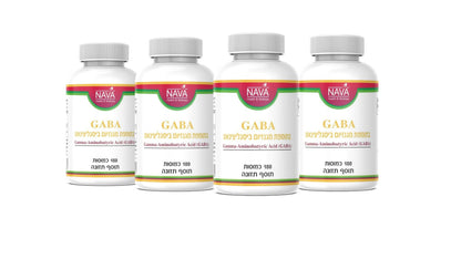 גאבא בתוספת מגנזיום ביסגליצינאט (180 כמוסות) GABA
